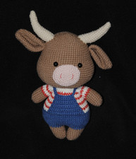 🐮Peluche doudou vache