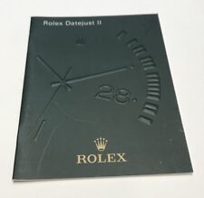 LIVRET / BOOKLET ROLEX 2009 EN FRANCAIS : ROLEX DATEJUST II @ WATCH @ BEL ETAT