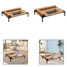 Lit surélevé pour animaux de