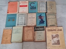 Lot 13 Anciens Manuels Scolaires Années 30 À 60