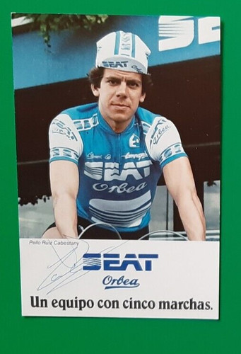 Cyclisme carte cycliste pelo - cycliste,