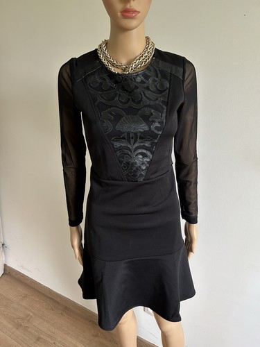 Robe noire neuve - , manches