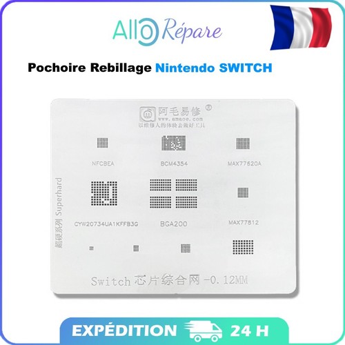 Pochoir rebillage bga reball - pochoir,