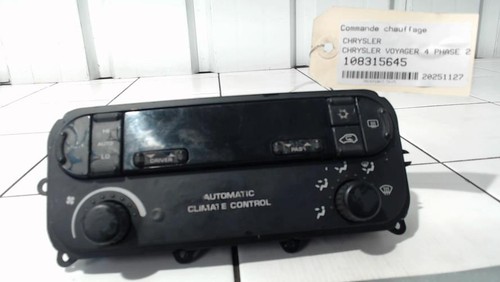 Commande chauffage chrysler - chauffage,