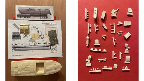 Maquette resine vedette - 1/35,
