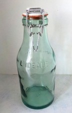 BOUTEILLE de CONSERVE en Verre & Porcelaine L’IDÉALE - 25 cm de haut 1 l
