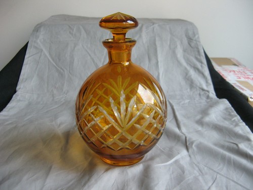 Ancienne carafe cristal - carafe, en