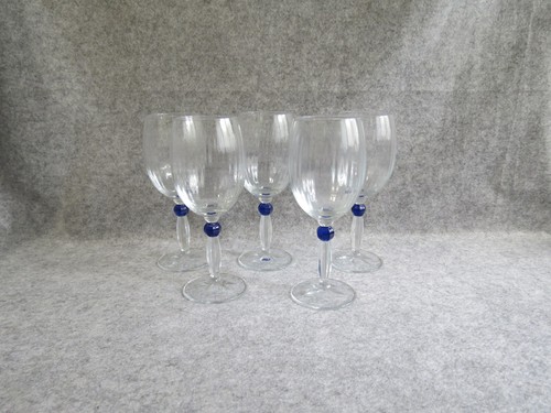 Verres vin pied boule - verres, à