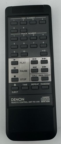 Denon remote control 206 - denon,