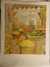 Pierre Garcia-Fons Lithographie /  Épreuve D’artiste Sur Papier Arches Signée