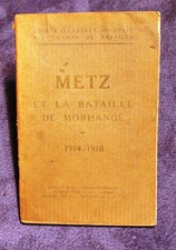 GUIDE MICHELIN CHAMPS DE BATAILLE 1914 1918 WW1 / METZ