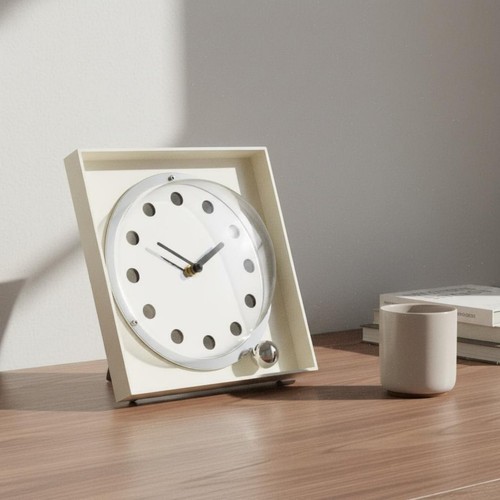 Horloge carrée bureau - horloge,