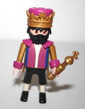 PLAYMOBIL 4898 ROI AVEC COURONNE ET SCEPTRE CHATEAU ROYAL COFFRET TRANSPORTABLE