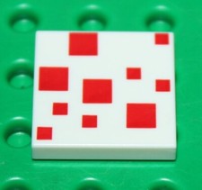 Lego White Tile 2x2 with