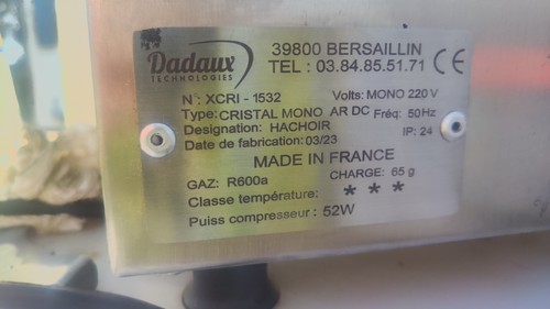 Hachoir viande électrique - hachoir, à