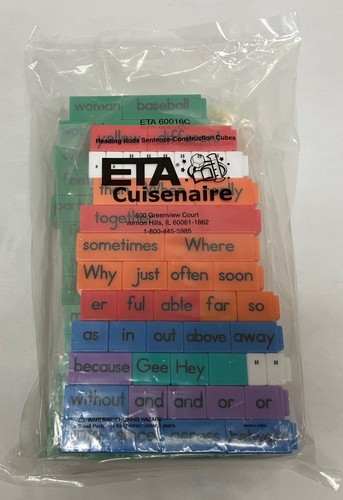Sealed eta cuisenaire reading - cuisenaire,