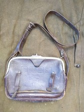 SNCF : Sacoche en cuir de chef