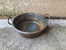 Bassine confiturier en cuivre
