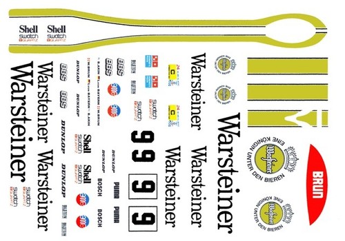 Warsteiner porsche 956 - #9,