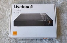 LIVEBOX 5 ORANGE MODEM FIBRE  NEUF 