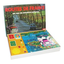 Ancien jeu de société Routes de France Nathan 1970 complet