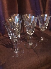 St Louis 6 grands verres à