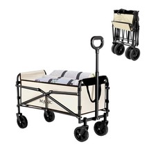 Chariot de plage pliable avec