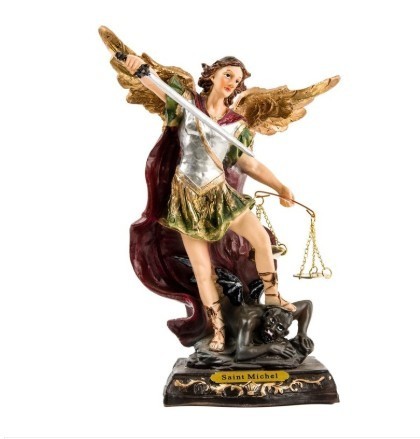 Statue figurine saint michel - statue,
