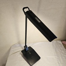 C2 LAMPE BUREAU ARTICULÉE NOIRE DU DESIGNER PHILIPPE MICHEL /MANADE/ ANNÉES 80