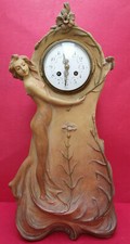 Pendule art nouveau terre