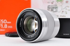 * 1 an Wty pour les États-Unis * Objectif Sony E 50 mm f/1,8 OSS argent presq...
