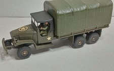 DINKY TOYS ANCIEN #809 GMC BACHE AVEC CHAUFFEUR a restaurer ou pieces no copy bm