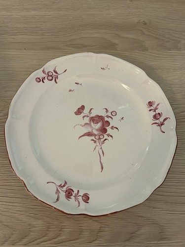 Assiette ancienne faïence - en,