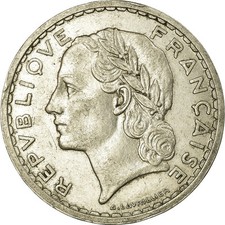 Monnaie, France, Lavrillier, 5 Francs, 1935, Paris, TTB, Nickel, Gadoury:760