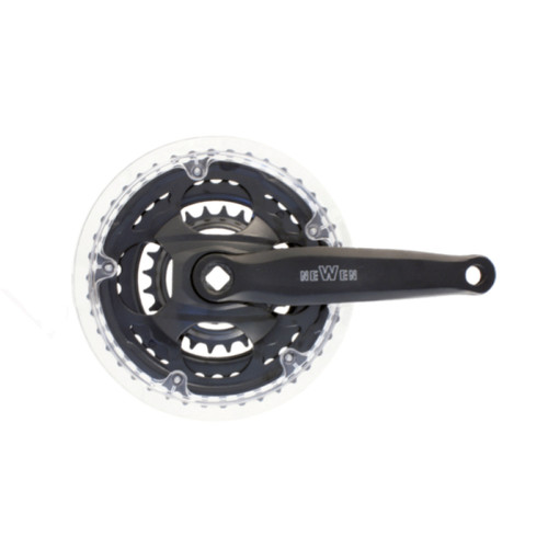 Pédalier vtt acier triple - acier,