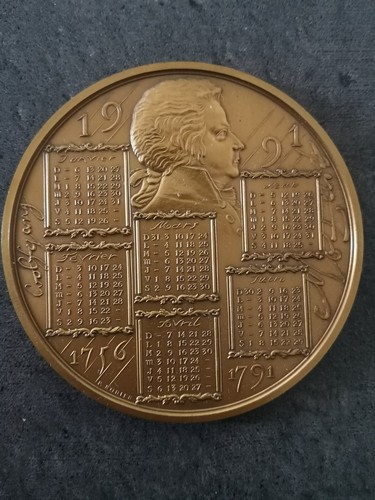 Medaille bronze florentin - bronze, 95