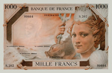 1000 Francs AMPHITRITE Essai