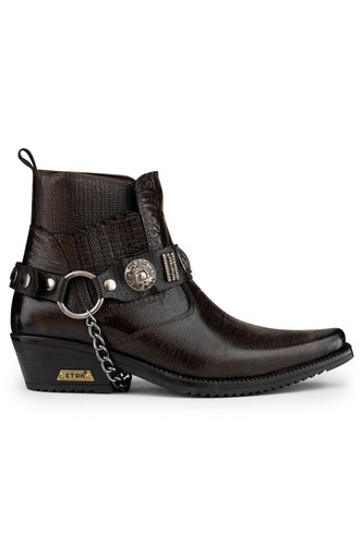 Homme marron cuir - homme, gothique