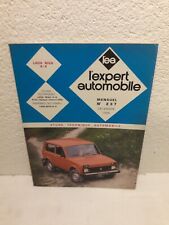 LADA NIVA 4X4 - Revue Technique L'Expert Automobile N°237 Décembre 1986