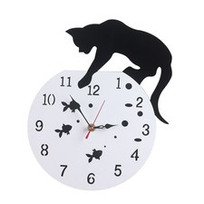 Horloge Murale Chat