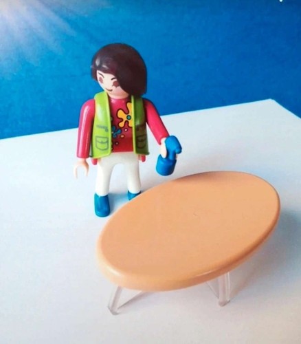 Playmobil maman ménage - ménage, table