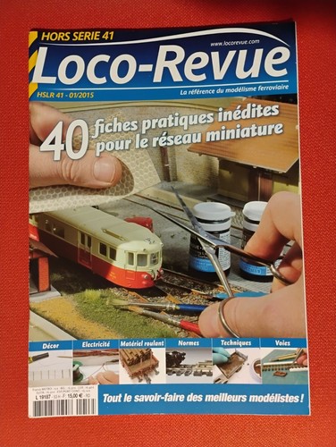 Loco revue hslr 40 fiches - 40,