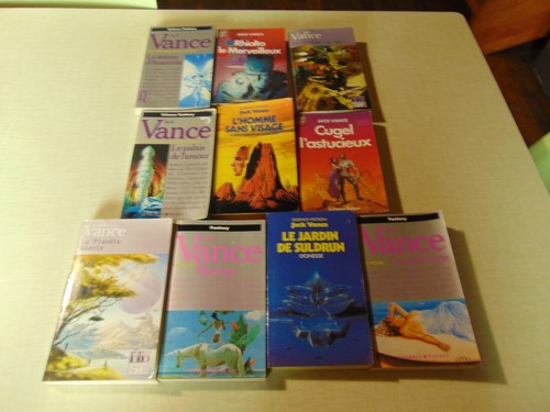 Lot livres jack vance - lot,