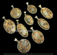 Pendentif en plaqué argent