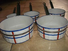 Série de 5 casseroles