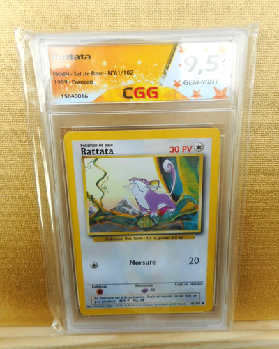 Pokemon carte rattata 102 - pokemon,