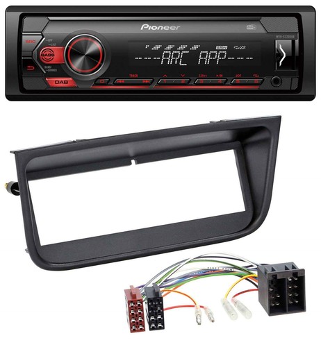 Pioneer dab 1din mp3 - 1din, aux