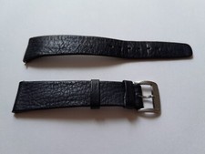 Hamilton black-midnight blue strap with buckle from the 60s/70s