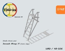 Echelle de servitude - Dassault Mirage F1 -1/48 (Mono siège)