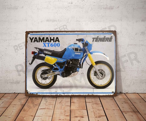 Plaque métal vintage - , yamaha